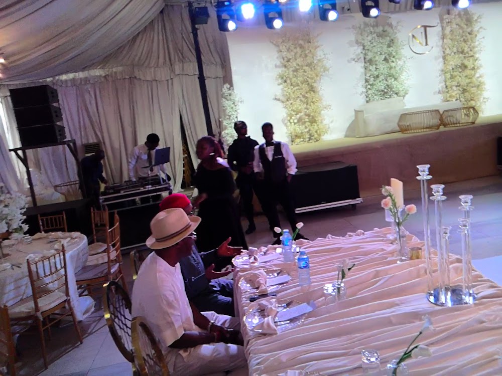 Bolton White Event Center Abuja interior - Abuja wedding hall